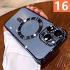Модный Мягкий Чехол с Покрытием для iPhone 16 15 14 13 12 11 Pro Max Plus Чехол Совместимый для Magsafe Магнитной Беспроводной Зарядки Чехол