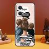 Beautiful Mother Daughter Son Case For OPPO Reno 10 Pro 11 F 4 6 7 8 5 Lite 4Z 5Z 8T OPPO Find X6 Pro X5 X2 X3 Lite Cover