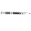 Stainless Steel Manual Acupuncture Pen Deep Tissue Massage Reflexology Pressing Point Massager Tool for Face Eye