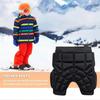 Impact Resistant Children Protective Hip Pad Elastic Protective Padded Shorts  Skiing