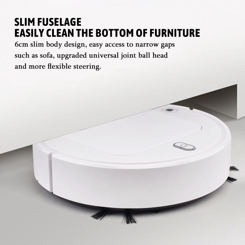 Автоматическая USB аккумуляторная умная робот-пылесос для швабры для уборки подметальной машины