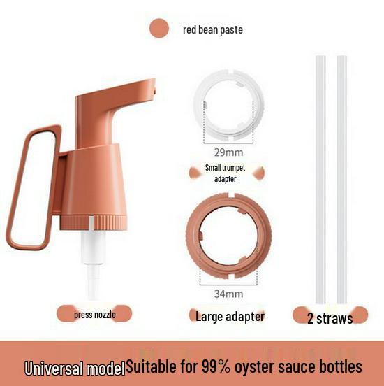 Универсальный пищевой насос-дозатор для устричного соуса для домашнего использования