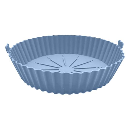 Yousheng Силиконовый вкладыш для аэрофритюрницы, форма для выпечки, антипригарная, многоразовая, форма для торта, тарелки для пиццы, круглая корзина для аэрофритюрницы для тортов, печенья, жареной курицы