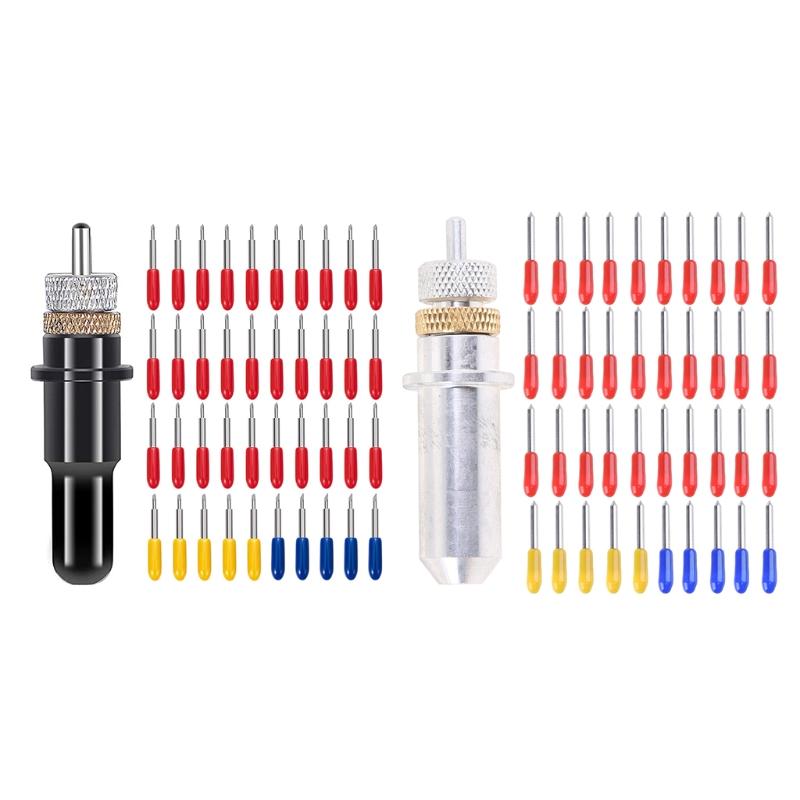 30/45/60 Градусов Лезвия для Винилового резака Плоттера + Держатель Лезвия Для Graphtec CB09 Практичный Вольфрамовый Стальной Фрезер