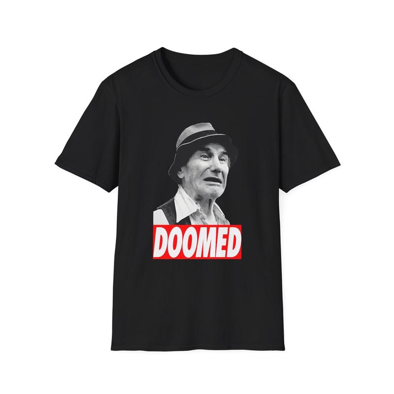 Friday The 13th Crazy Ralph Doomed Unisex T-Shirt| Retro Photo Graphic Tee