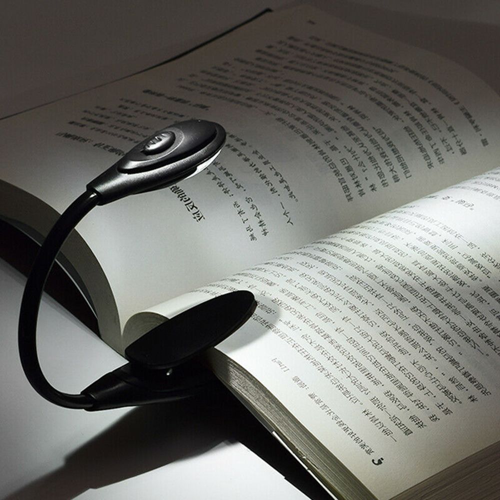 Indoor Lighting Portable Desk Lamps LED Book Light Travel Light Reading Clip On Lamp