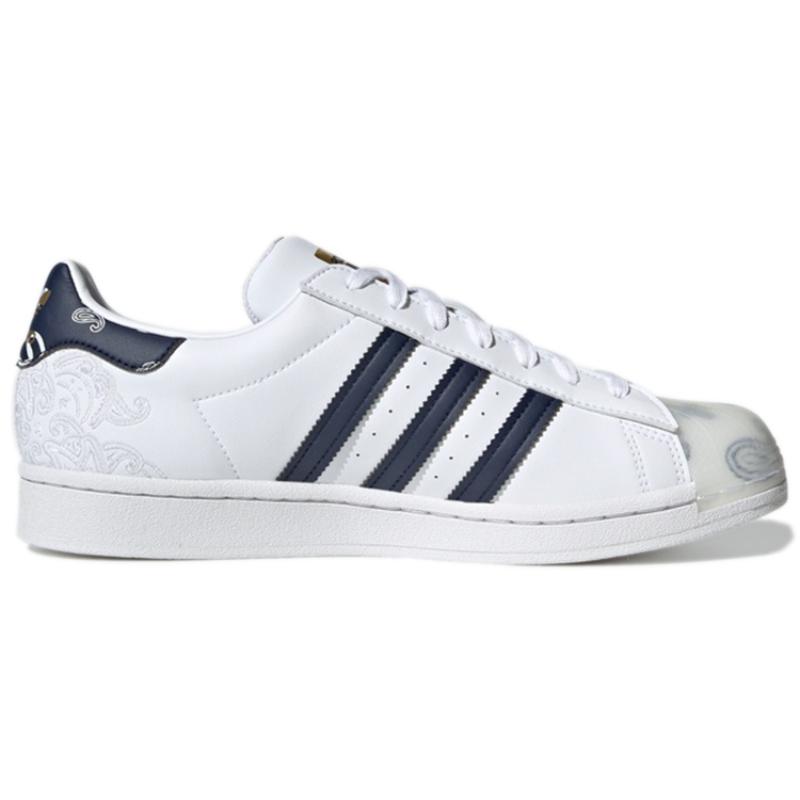 Adidas Superstar 'Bandana White Collegiate Navy' Sneakers GX3655