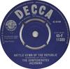 7inch Record CONFEDERATES JAZZBAND - Battle Hymn Of The Republic 45F11389 Decca 1961 UK Jazz Used