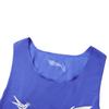 Li Ning Dragon Sparrow Skin-Friendly Breathable Simple Slim Fit Sleeveless Racing Competition Top Vest Men Tops Bright-Blue AAYV123-6