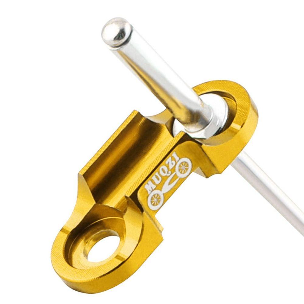 Universal Bicycle Brake Cable Guide Aluminum Zinc Zinc Alloy Wire Tube Clamp Line Pipe Buckle Road Bike