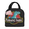 Furafic Fark Термосумка для ланча для детей Школьная сумка-холодильник Термоконтейнер для еды Сумка-тоут Портативные ланч-боксы Контейнер
