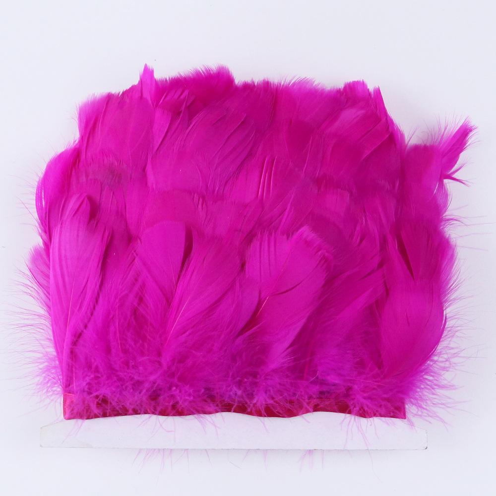 Средний плавучий край ткани 8-10 см, реквизит для сценической съемки, многоцветное гусиное перо 