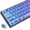 Ussixchare 120 Keys ASA Profile PBT Printed Keycaps Polar Keycaps Dye Sublimation Custom Keycaps for Cherry Gateron MX Switch Mechanical Gaming