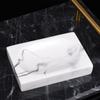 5pcs Resin Imitation Marble Bathroom Accessory Set Mouthwash Cup Soap Toothbrush Holder Shampoo Bottle Household Wash Set