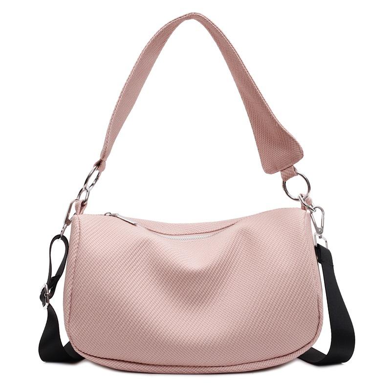 Simple Bag Fashionable Women's Messenger Bag 2025 Spring New Foreign Style Trend Texture Large Capacity Casual Shoulder Bag