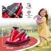 Kids Bumper Car 360 degrees  Rotation Spin Electric Walzer Car With LED Lights Music For Ages 3 8 Years Old Red