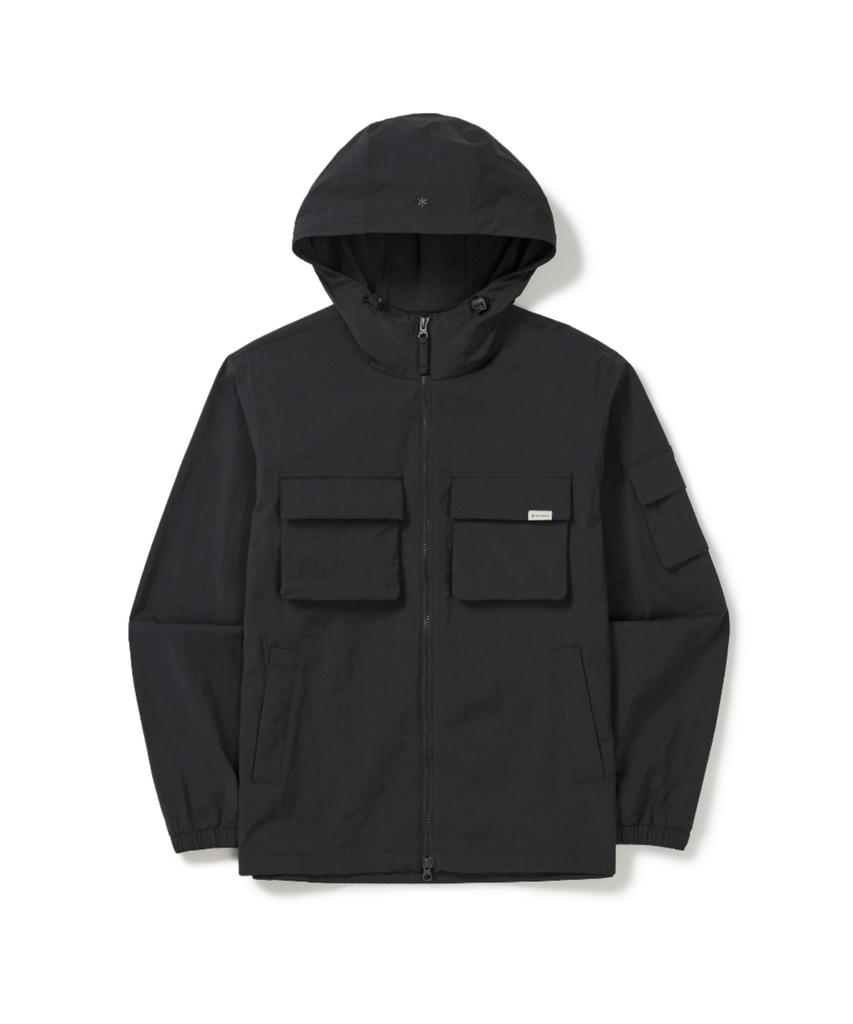 Ветровка Snowpeak Apparel Root Out с карманами (S26Mmrwb60) Темно-серый