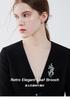 Retro Heavy Industrial Leaf Brooch, High-end, Fashionable, Elegant, Grand, Versatile and Exquisite Evening Dress, Corsage