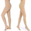 20 - 30Mmhg Compression Stockings Closed/Open Toe Waist High Compression Leggings For Edema, Varicose Veins, Swelling, Pregnant