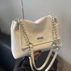 Niche Design Chain Portable Large Bag Women's Bag 2025 New Simple Tote Bag Versatile Shoulder Bag Underarm Bag