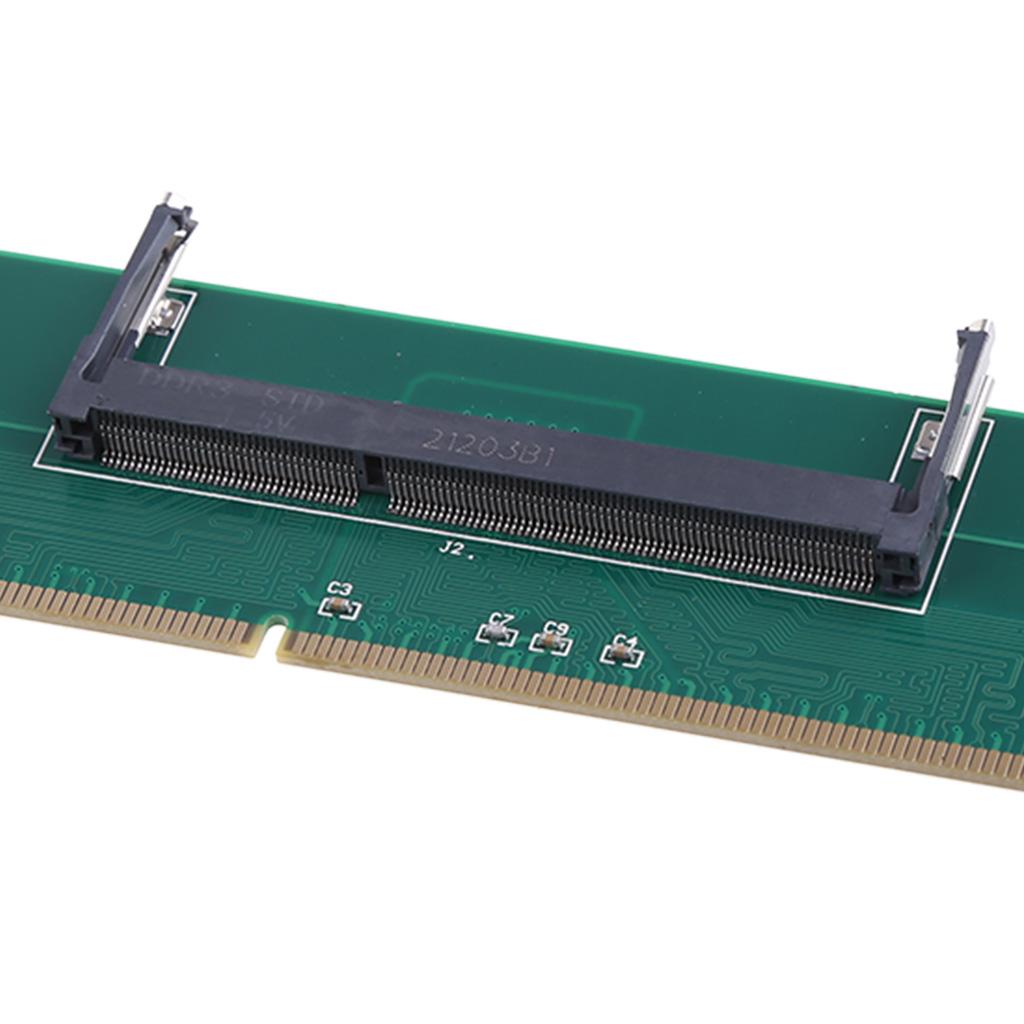 240-контактный-204-контактный DDR3 SO DIMM Адаптер-разъем для оперативной памяти настольного компьютера PC Материнская плата Компоненты для карт памяти