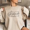 Chosen 1 Peter 2:9 Sweatshirt Christian Apparel Religious Sweatshirts Women Pullovers Graphic Hoodies Top You Are Chosen Gift Unisex