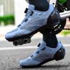 Foreign Trade Mesh Breathable Bicycle Shoes Cycling Shoes Men and Women Road Bike Lock Shoes Mountain Bike Shoes