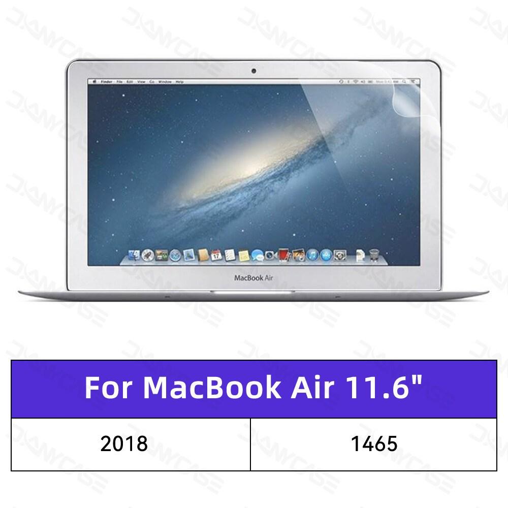 Screen Protector for MacBook Air 11.6 Air 13 Air 13.6 Air 15.3 M1 M2 Pro 12 Retina A1534 A1931 Pro 13 Pro 14 Pro 15 Pro 16 HD Soft Protective Film