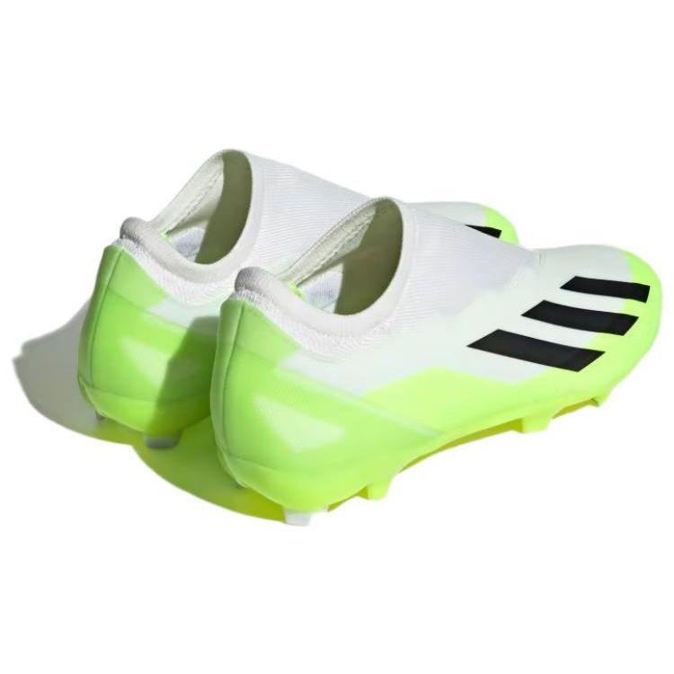 Adidas Кроссовки унисекс X Crazyfast.3 без шнурков FG Crazyrush Pack White Cloud-White Core-Black HQ4515
