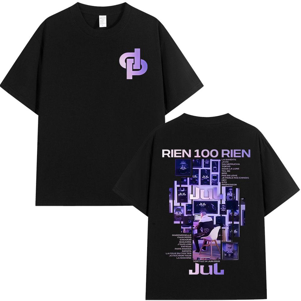 Rapper Jul Graphic T Shirt Unisex Women Clothing Fashion Hip Hop Tshirt Casual High Quality Cotton Short Sleeve Oversized Tshirts