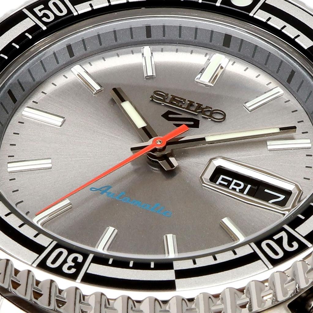 SEIKO 5 SPORTS 55th Anniversary Special Edition SKX Sports Style Automatic Watch SRPK09K1 Silver Overseas Model [Seiko] Men's [Item]