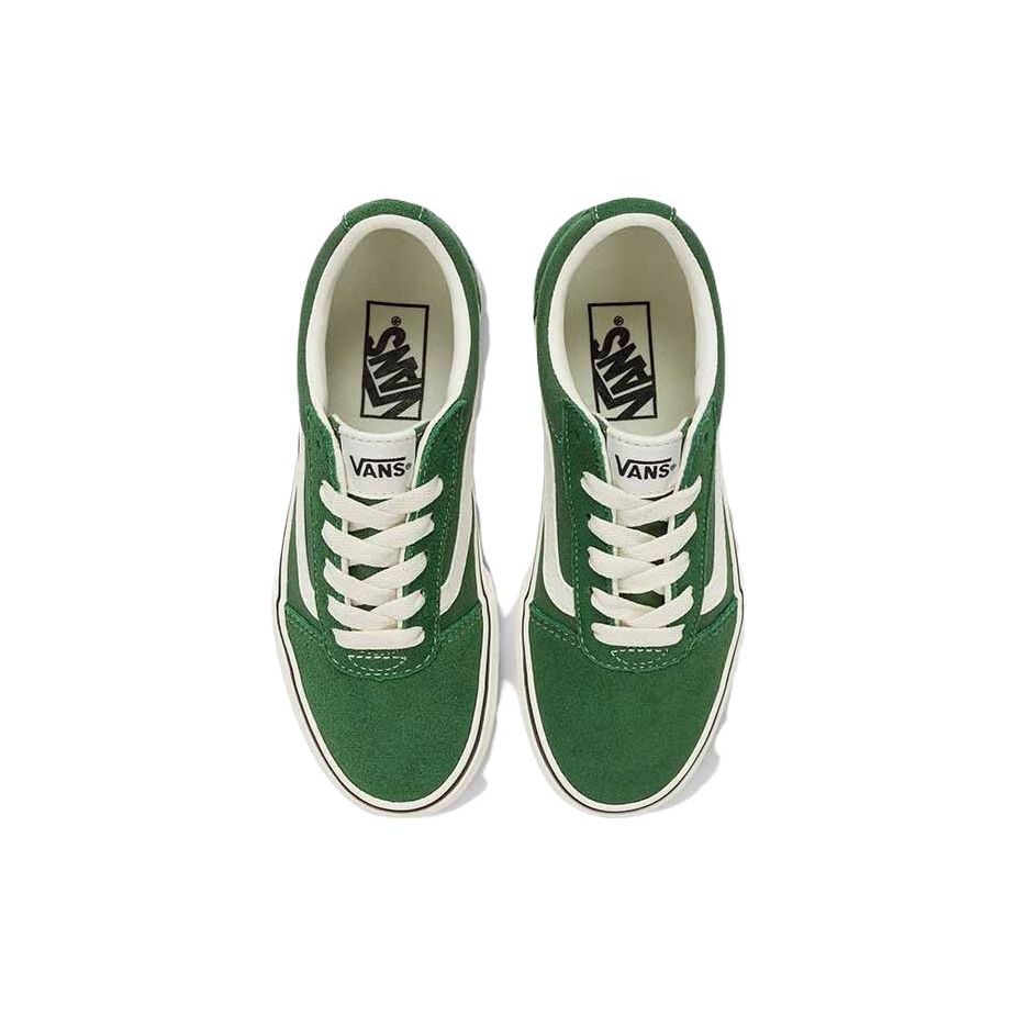 Vans Уорд Удобные Универсальные Прочные Легкие Низкие Кеды для Скейтбординга Женские кроссовки Зеленые VN0A3IUNDVS