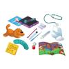 Jeu vétérinaire - CLEMENTONI - CLEMENTONI LAB-APPRENTI - Peluche à soigner - Stéthoscope - 6 éléments