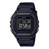 CASIO Casio Square Digital All Black Watch Kids Middle School High School Students Тонкие Легкие Водонепроницаемые W-218H-1B Мужские Женские [Товар]