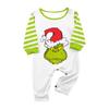 Parent-child Christmas Print Home Suit Long-sleeved Top And Pants