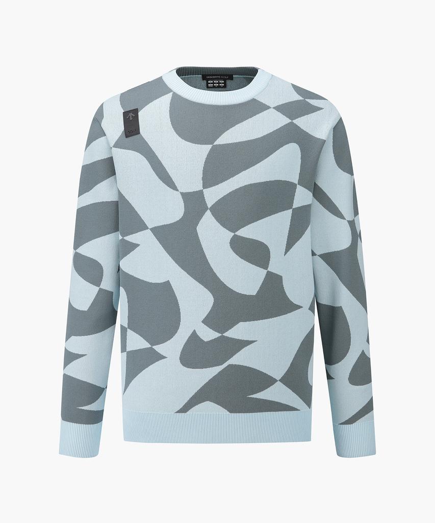 DESCENTE GOLF Men'S Jacquard Pattern Sweater (Dq12Mfkp12)