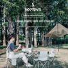 Hodtown Portable Camping Fishing Chair & Table Set