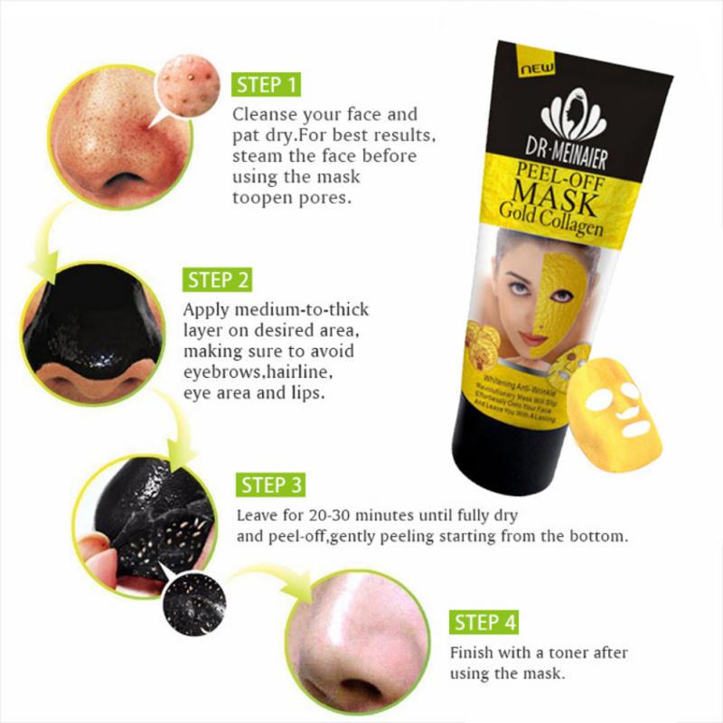 Маска-пилинг для лица против черных точек с коллагеном 60г