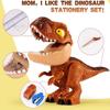 Набор канцелярских принадлежностей 5 в 1 «Динозавр» Развивающие игрушки Игрушка Тираннозавр Набор канцелярских принадлежностей Начальная школа