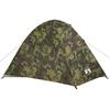 Dome Tent for 4 Persons Camouflage Waterproof