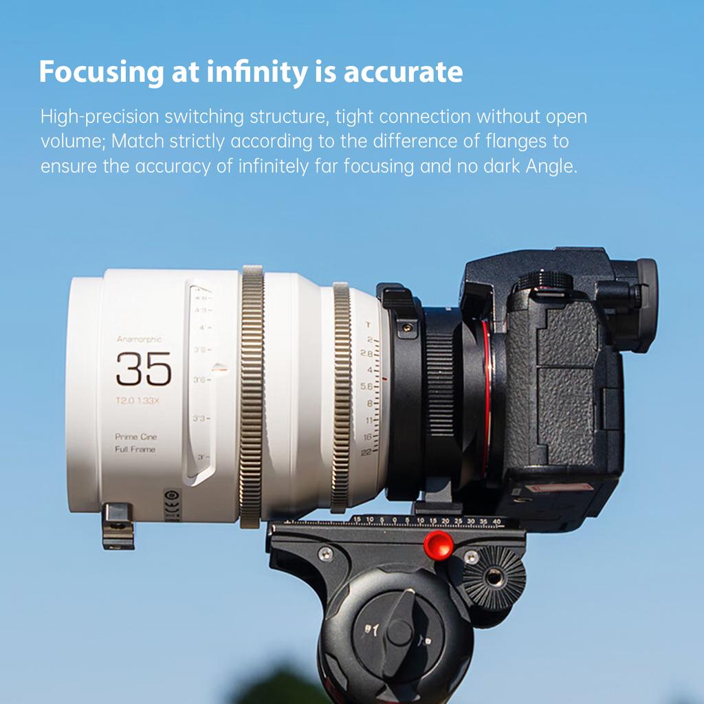 VILTROX PL-L Lens Mount Adapter Ring Manual Focus for PL Mount Series Lens Compatible with Leica