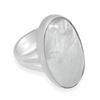 Natural Moonstone Gemstone 925 Sterling Silver Handmade Split Shank Oval Shape Rings For Women & Girls