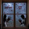 Ghost Claws Scary Ghost Window Sticker Spooky Party Door Stickers  Party Supplies
