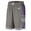 X NBA Sacramento Kings 2022/23 City Edition Swingman Basketball Shorts Unisex Shorts Charcoal DO9673-002