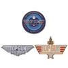 Pilot Space Shuttle Travelling Enamel Pin Denim Backpack Clothes Decoration Badges Jewelry