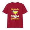 Женская футболка Margaritas With My Senoritas Tequila Party винтажная стираная удобная стильная уличная дышащая