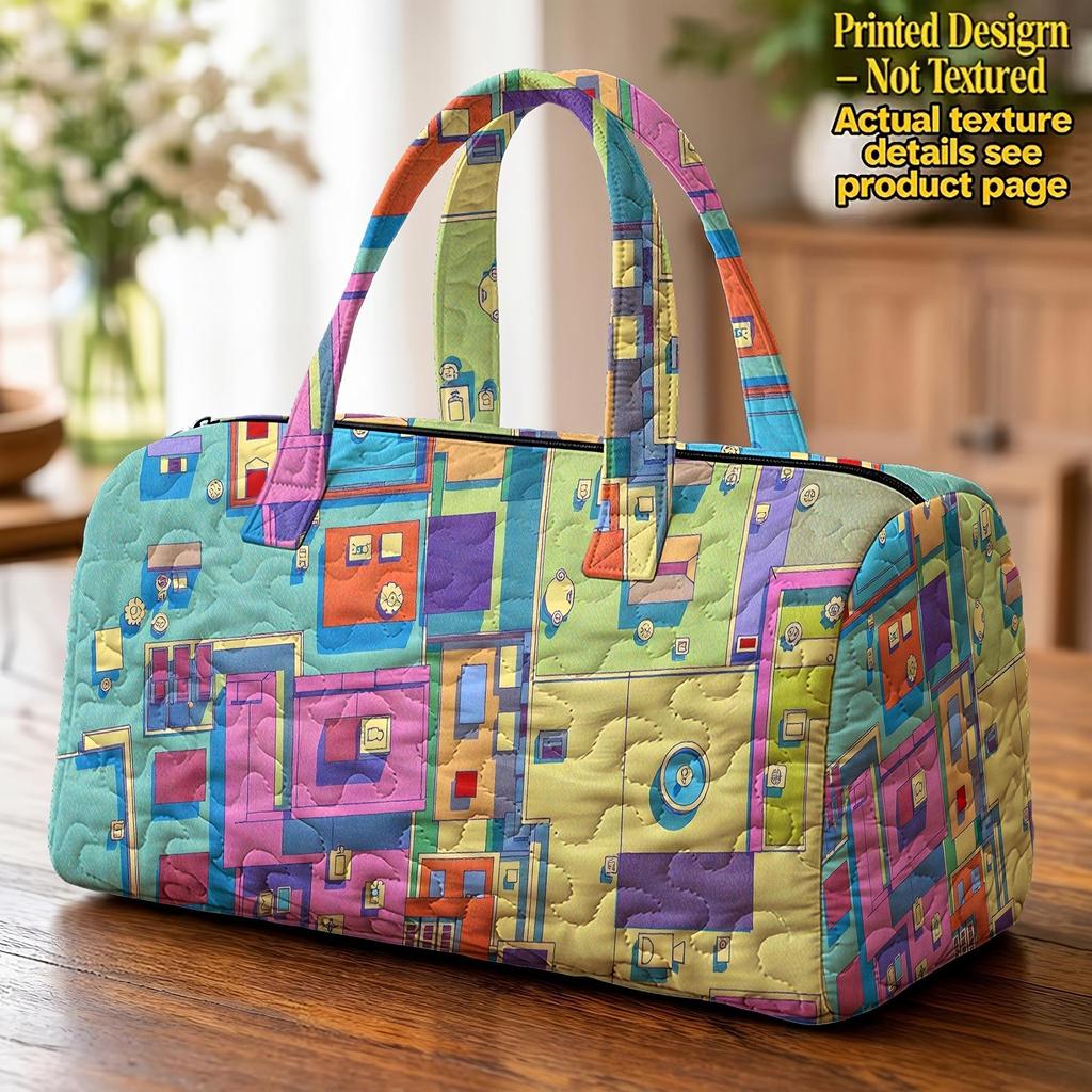 2026 Multi-functional 3D Printed Sports Travel Handbag