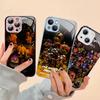 F-FNAF Пять ночей с Фредди Для iPhone 14 13 12 Mini 11 Pro XS Max X XR 14 Plus Закаленное стекло Чехол
