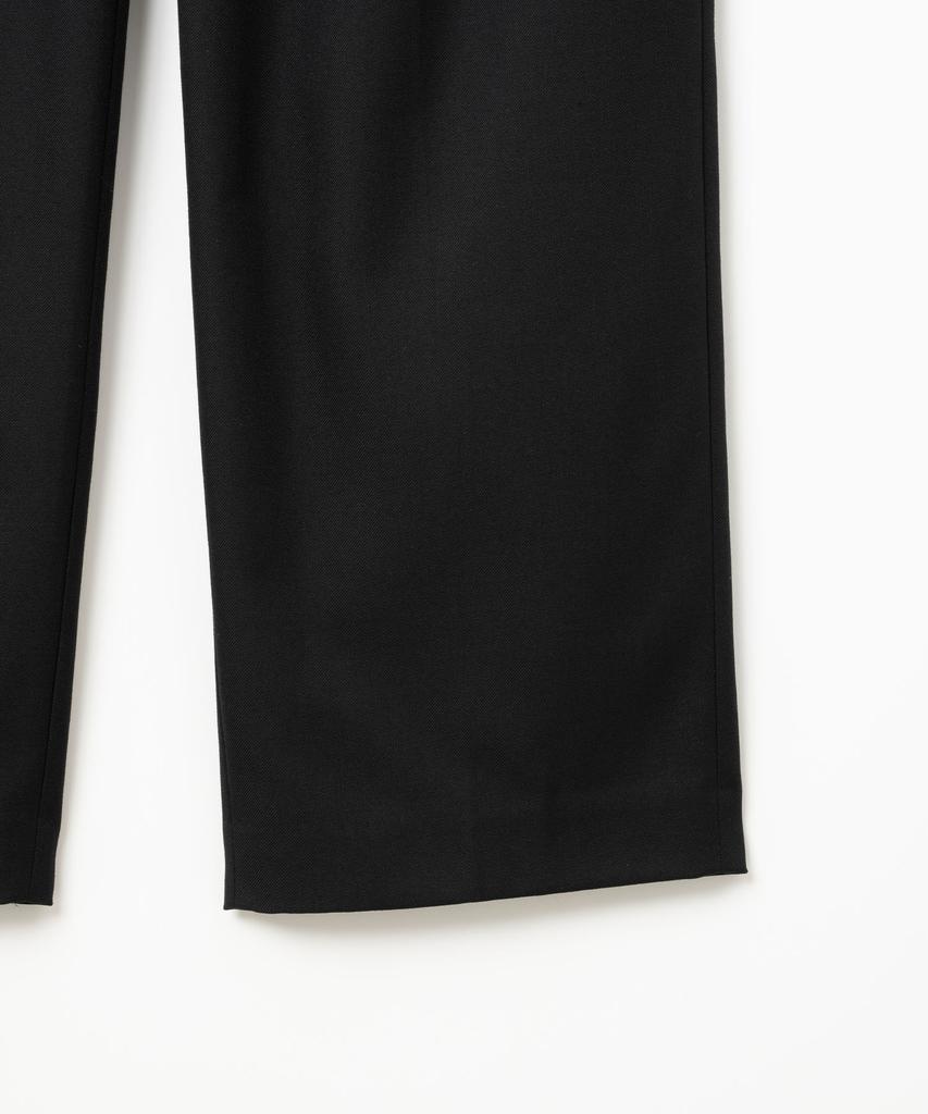 MILLO ARCHIVE Two-Tuck Regular Fit Trousers [Black]