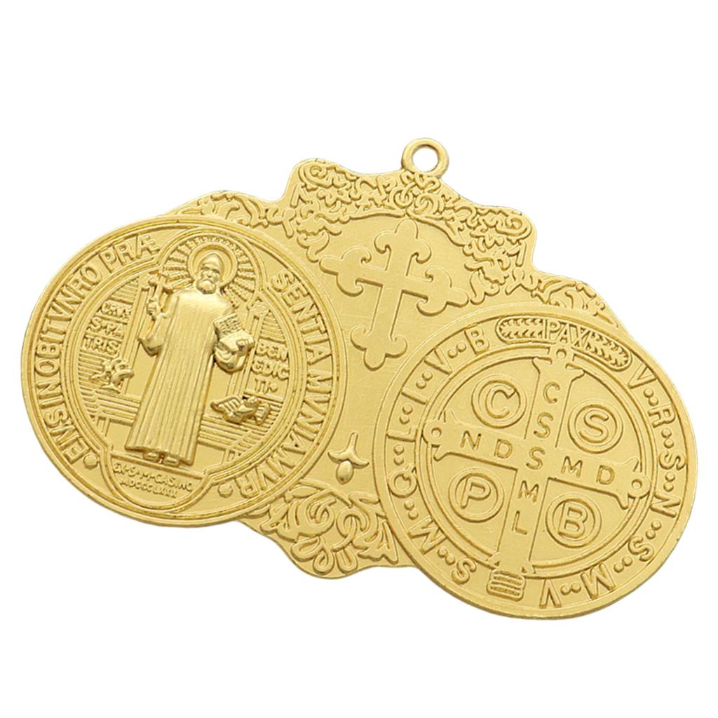 Винтажный христианский крест брелок кулон металлический состаренный подвесной орнамент шарм для сумки рюкзак украшение